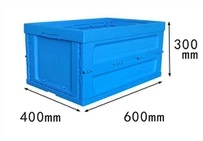 Összecsukható műanyag ládák