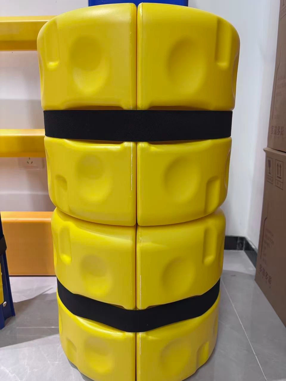 Flexible Barrier Polymer Guards Barrier Column Protector suppliers